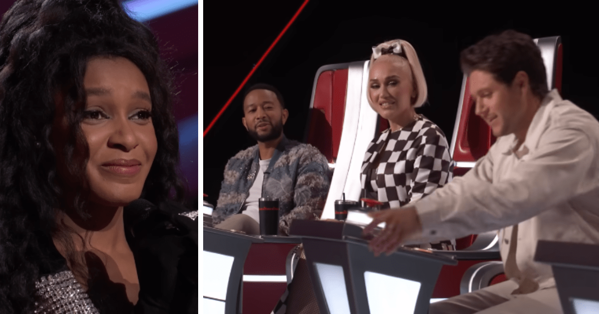 John Legend and Gwen Stefani fight Niall Horan to coach 'The Voice' Season 24 singer Chechi Sarai (YouTube/TheVoice)