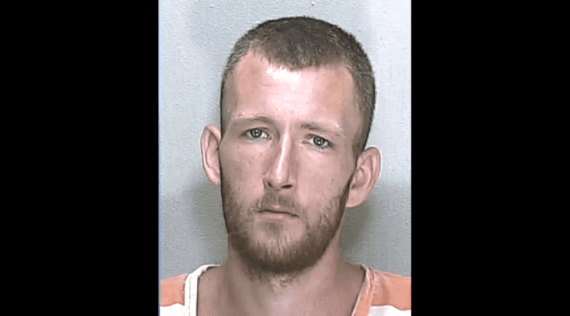 Gary Bebee was arrested for stealing a lawnmower (screenshot from FOX News video)