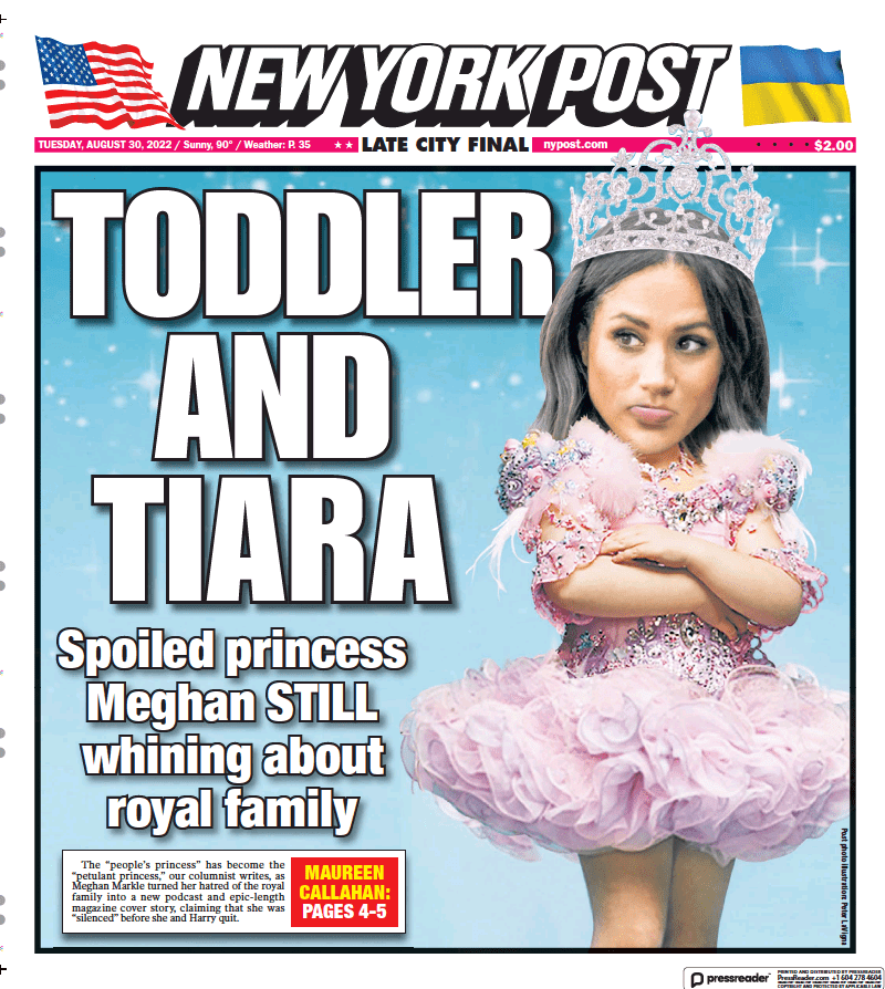 (Photo: New York Post e-edition)