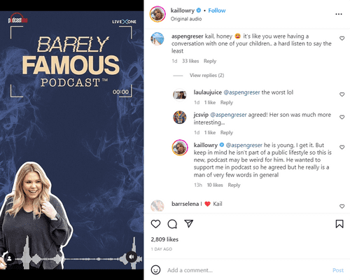 'Teen Mom' star Kailyn Lowry claps back at fans' slamming (Instagram/@kaillowry)