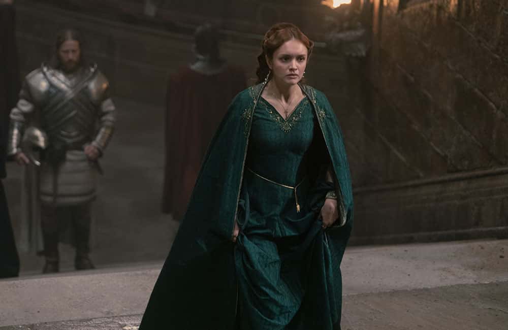 Olivia Cooke as Alicent Hightower in 'House of the Dragon' (HBO)