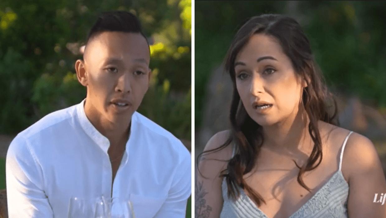 Binh and Morgan in 'MAFS' Season 15 episode 10 (Lifetime)