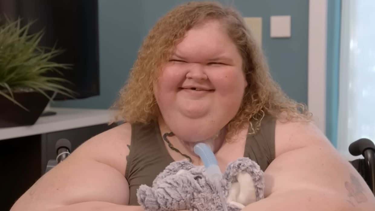 '1000-lb Sisters' star Tammy Slaton is celebrating her new achievement amid Amy's split (YouTube/TLC)