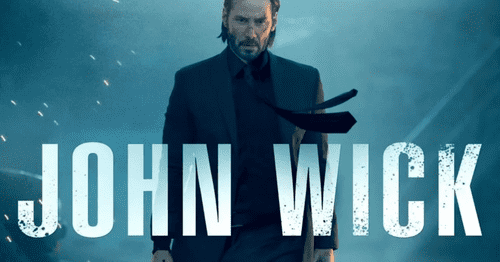 Keanu Reeves in the movie poster (IMDb)