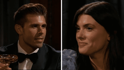 'The Bachelor' Season 27 stars Gabi Elnicki and Zach Shallcross on a date in London (ABC)