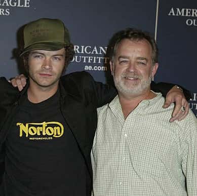 Danny Masterson with his father Peter ( Frazer Harrison/Getty Images)