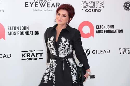 Sharon Osbourne attends Elton John AIDS Foundation's 30th Annual Academy Awards Viewing Party on March 27, 2022 in West Hollywood, California.