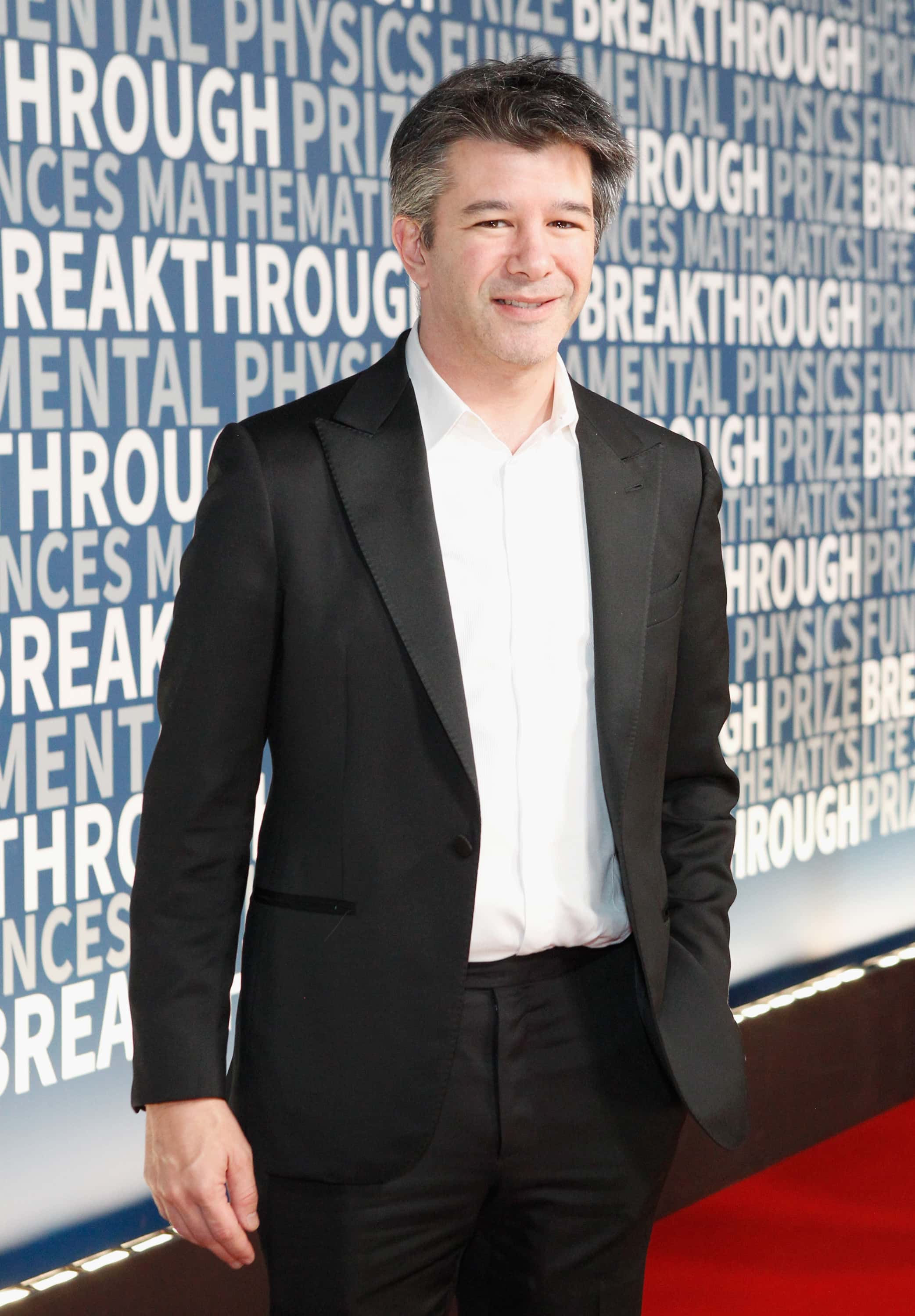 Entrepreneur Travis Kalanick attends the 2016 Breakthrough Prize Ceremony on November 8, 2015 in Mountain View, California.
