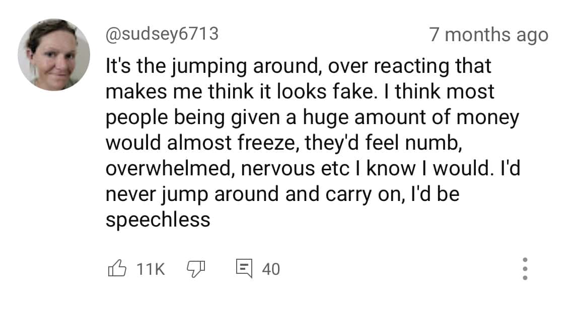 Comment section from MrBeast's interview(@financian) 