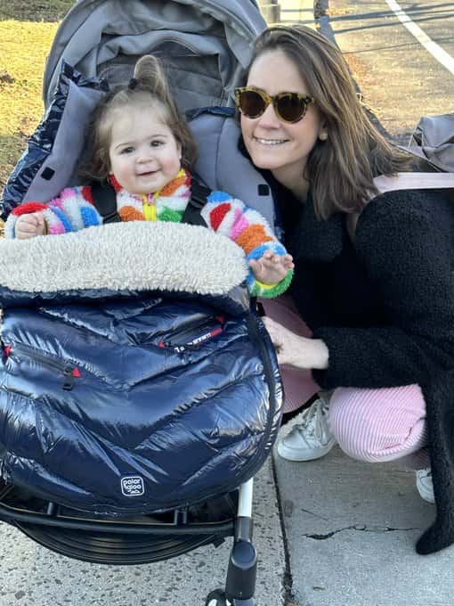 'The Five' host Jessica Tarlov with daughter Cleo (@JessicaTarlov/X)