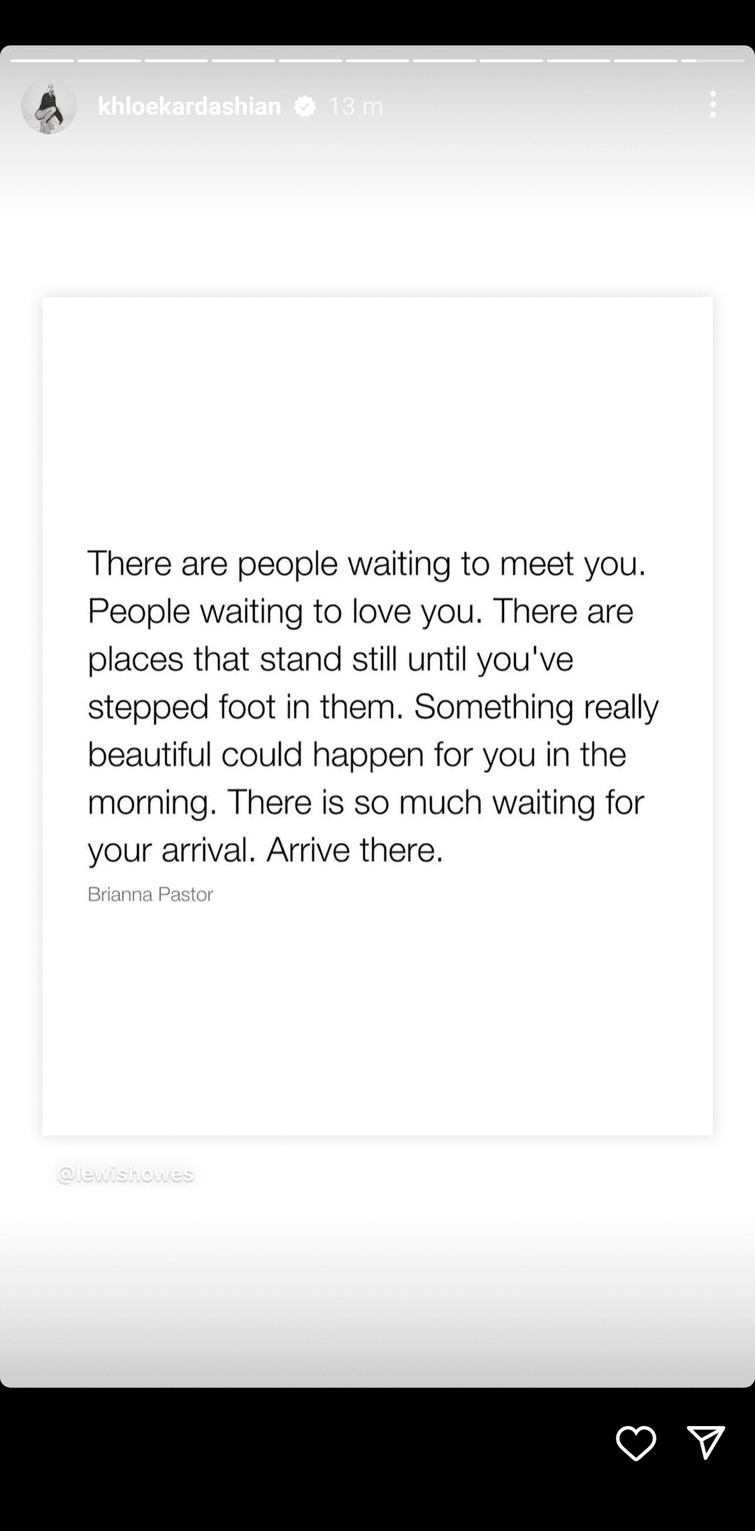 Khloe Kardashian's cryptic post expressing feeling unloved by ex-Tristan Thompson (@khloekardashian/Instagram)