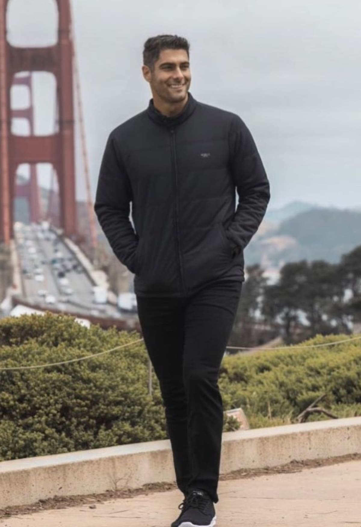 Jimmy Garppolo is just an inch taller than Brock Purdy (jimmypolo10/Instagram)