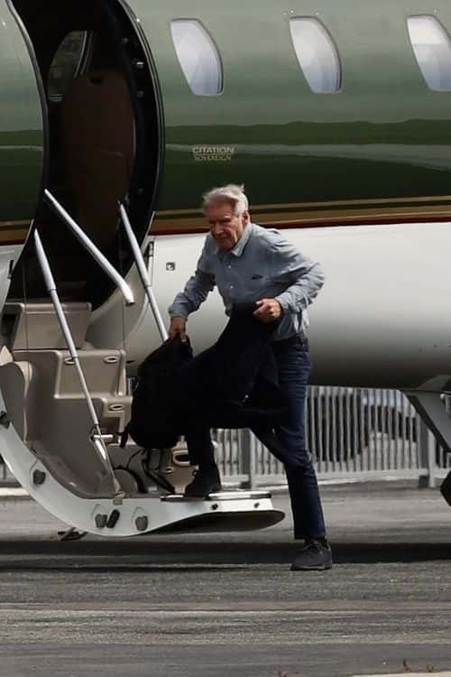 Harrison Ford in LA (Backgrid)