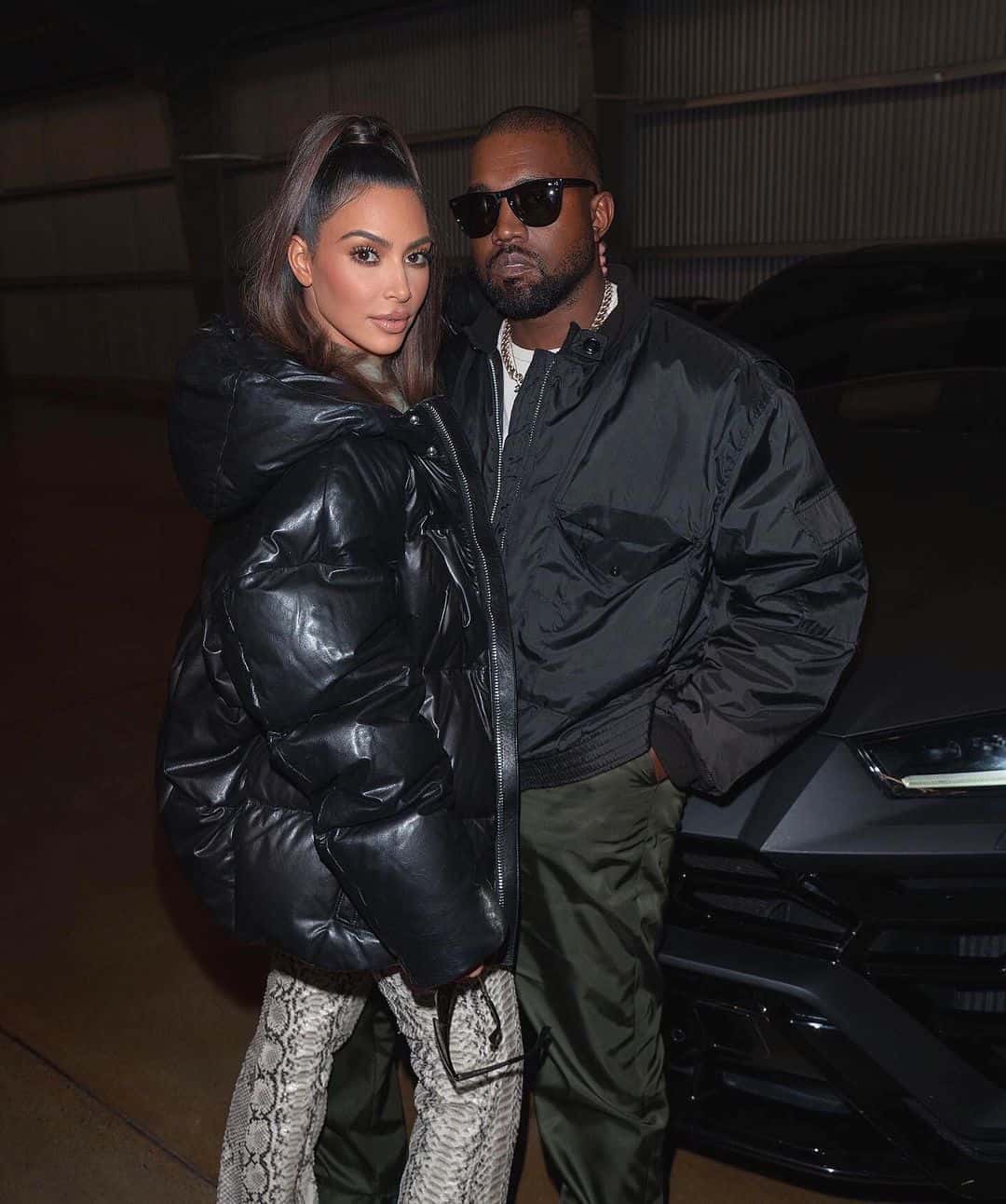 Kim Kardashian and Kanye West (Kim Kardashian/ Instagram)