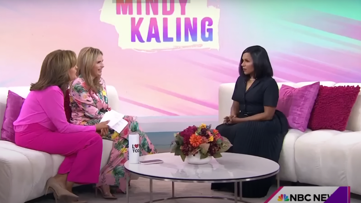 'Today' guest Mindy Kaling talks about her book publishing company 'Mindy's Book Studio' (@hodaandjenna/YouTube)