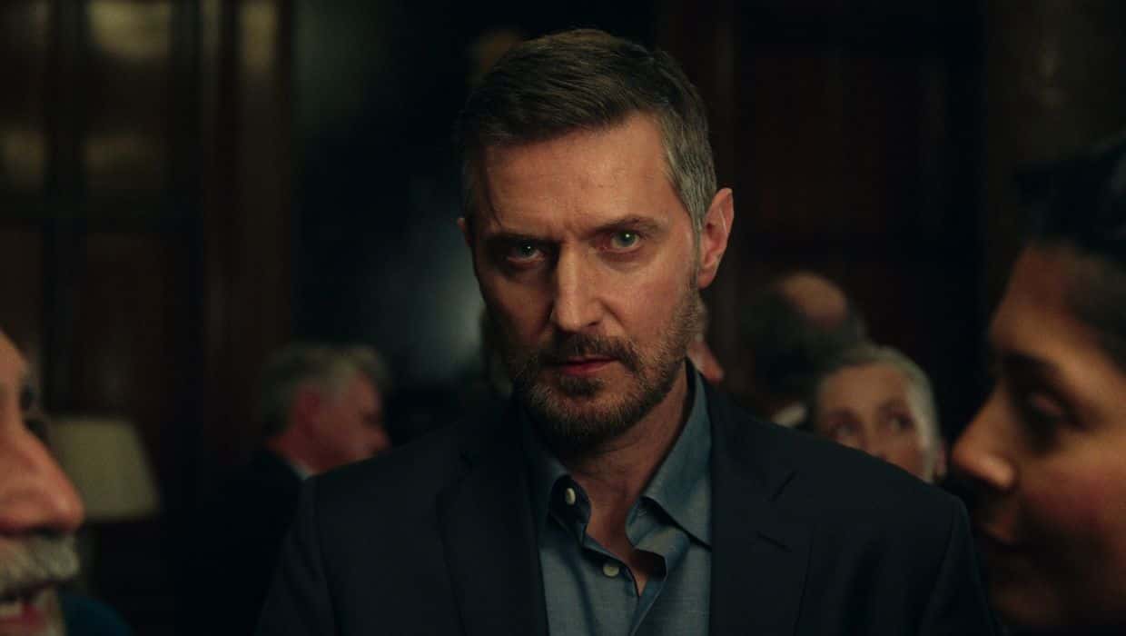 Richard Armitage as William Farrow in 'Obsession' (Netflix)