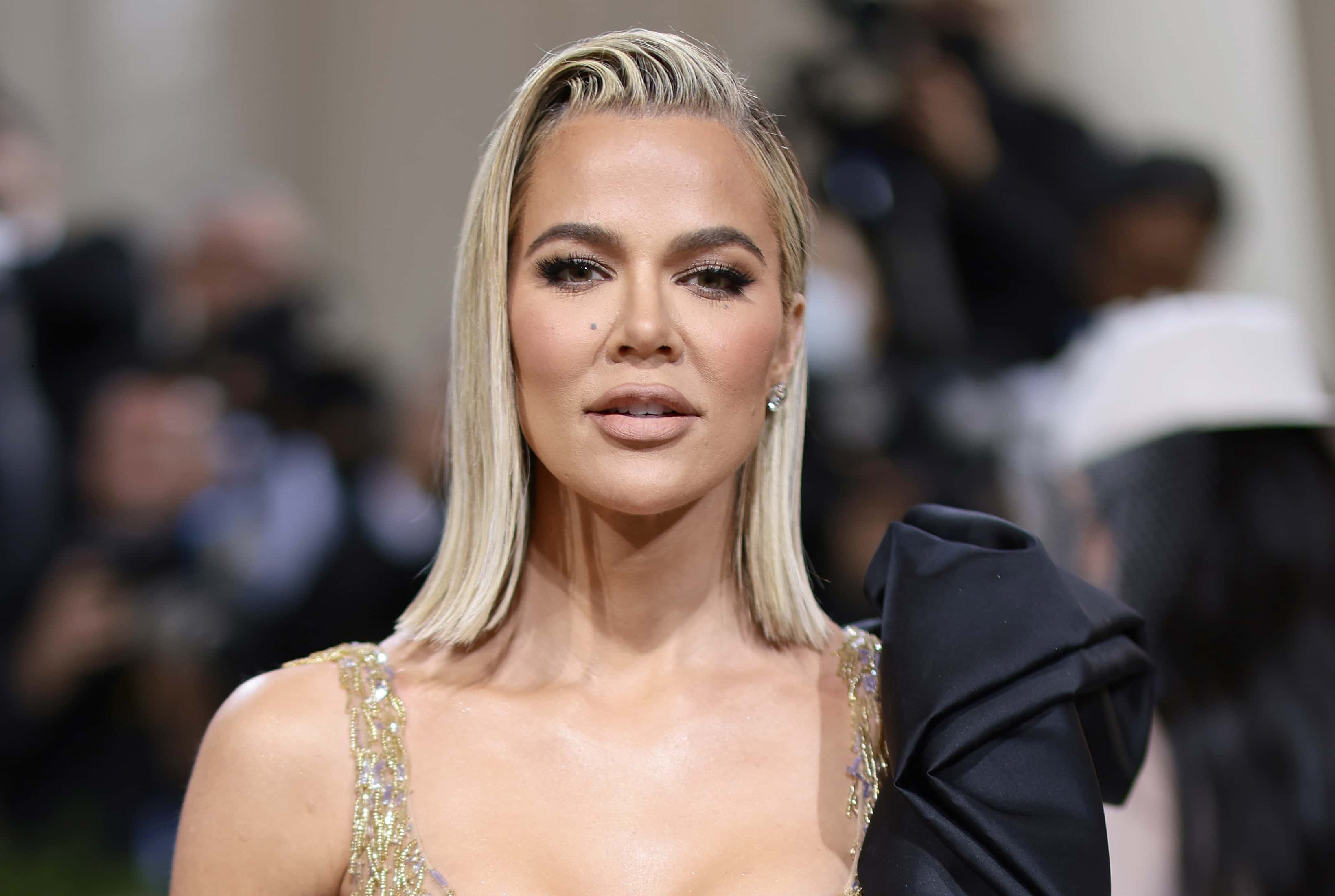 Khloé Kardashian attends The 2022 Met Gala Celebrating