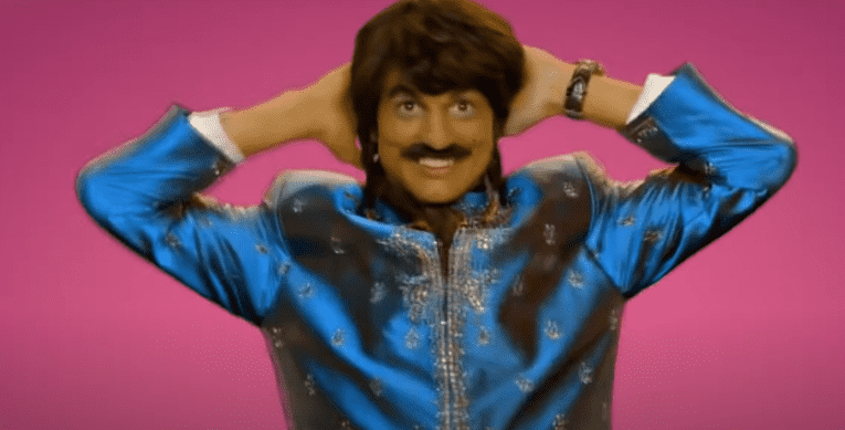 Ashton Kutcher in the controversial Popchips Ad (@OnDemandEntertainment/YouTube)