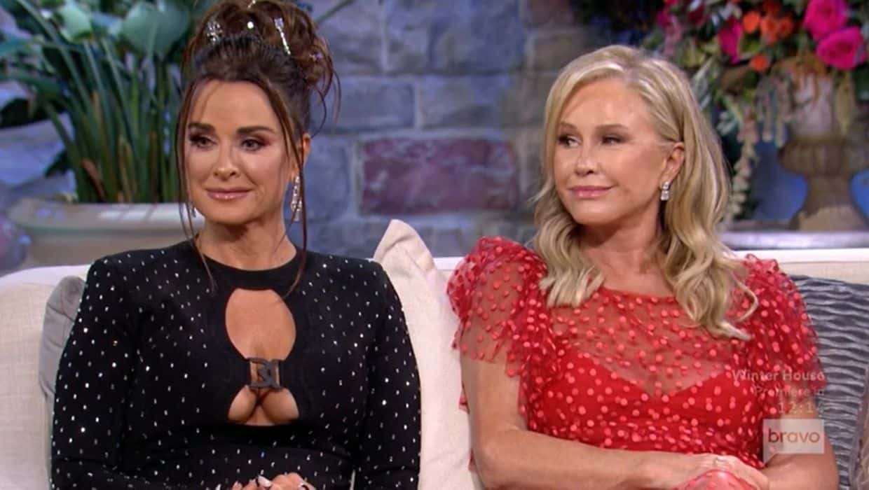 Kyle Richards and Kathy Hilton on 'RHOBH' Reunion (Bravo)