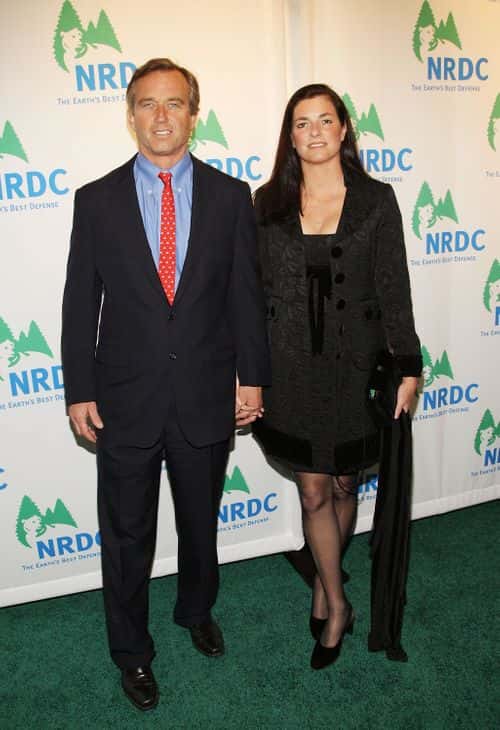Environmental activist Robert F. Kennedy Jr. and wife Mary Richardson Kennedy attend The NRDC's 10th annual 
