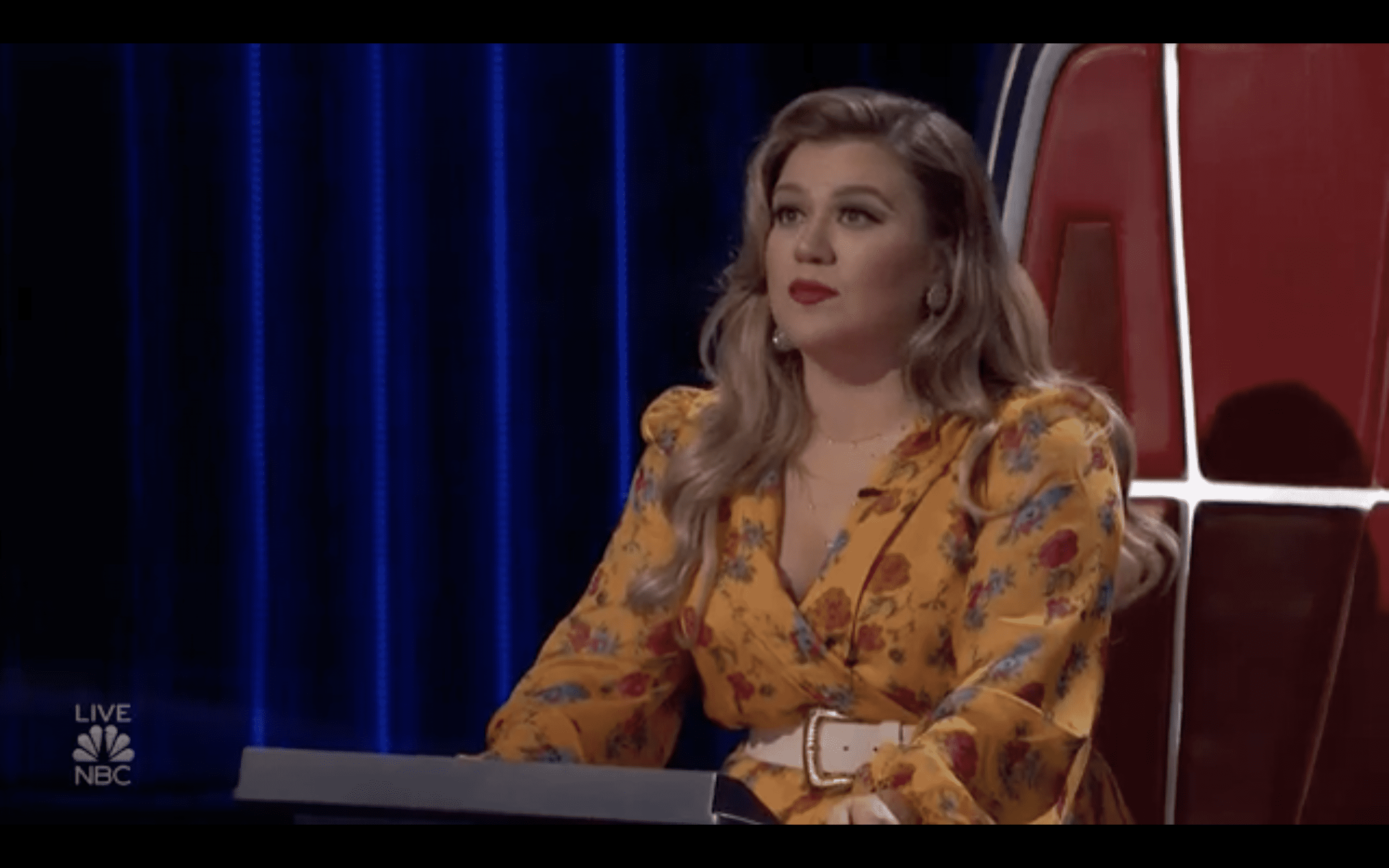 Kelly Clarkson on 'The Voice' (NBC)