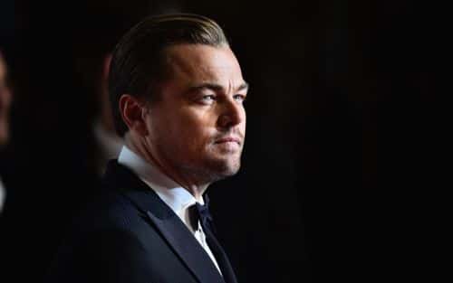 Leonardo DiCaprio attends the EE British Academy Film Awards at the Royal Opera House on February 14, 2016 in London, England.