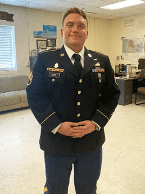 United States Army Staff Sergeant Caleb Gore was one of nine killed in a collision between two Black Hawk helicopters (Facebook/Tim Gore)