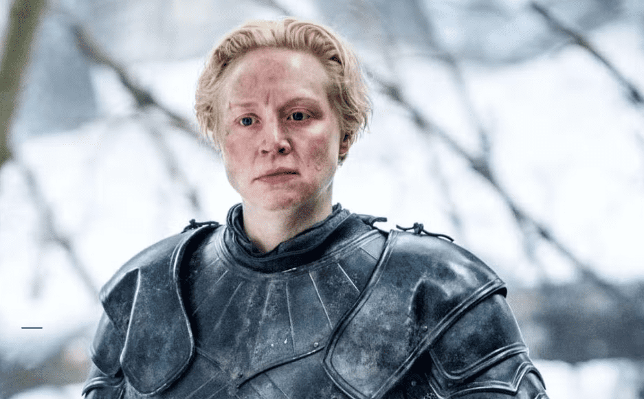 Gwendoline Christie as Brienne of Tarth in 'GoT' (IMDb)