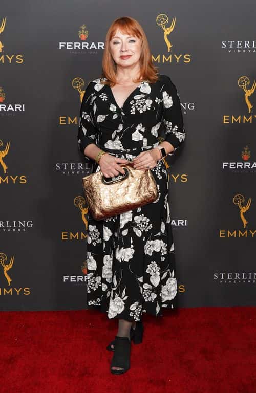 Andrea Evans attends the Television Academy Daytime Programming Cocktail Reception at Television Academy's Wolf Theatre at the Saban Media Center on August 28, 2019 in North Hollywood, California.
