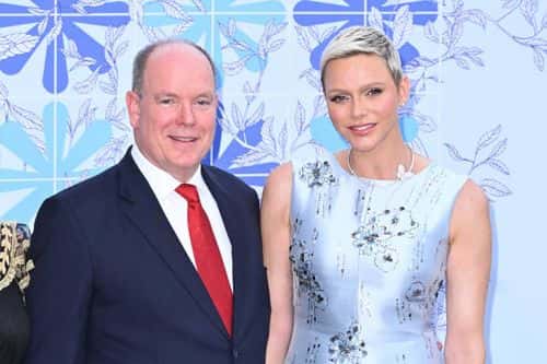 Prince Albert II of Monaco and Princess Charlene of Monaco attend the 73rd Monaco Red Cross Ball Gala on July 18, 2022 in Monte-Carlo, Monaco. (Photo by Stephane Cardinale - Corbis/Corbis via Getty Images)