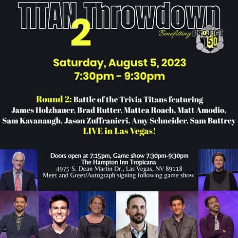Poster for the Titan Throwdown 2 (Wheat Ridge Foundation)