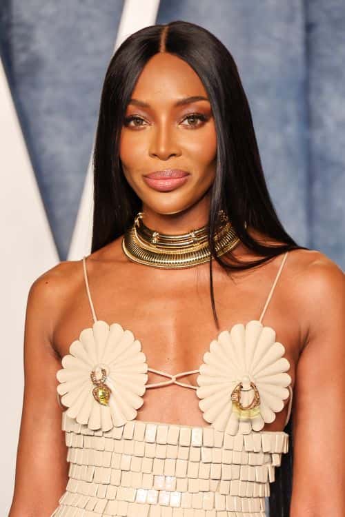 Naomi Campbell attends the 2023 Vanity Fair Oscar Party Hosted By Radhika Jones at Wallis Annenberg Center for the Performing Arts on March 12, 2023 in Beverly Hills, California.