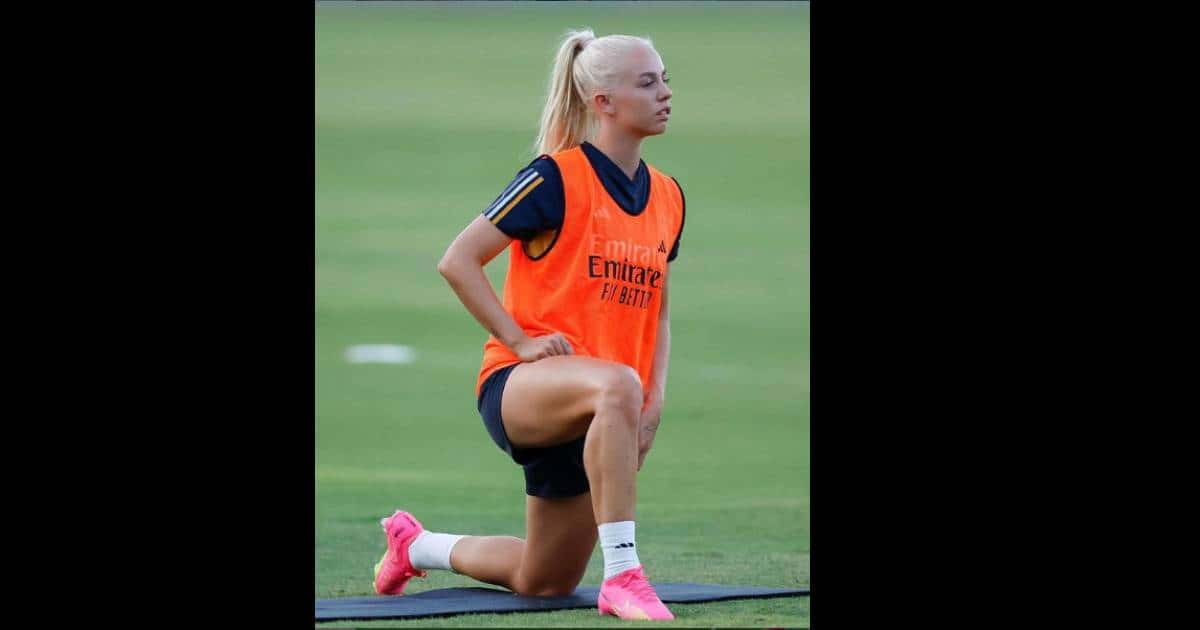 Madrid Footballer Sofie Svava (sofie.svava/ Instagram)