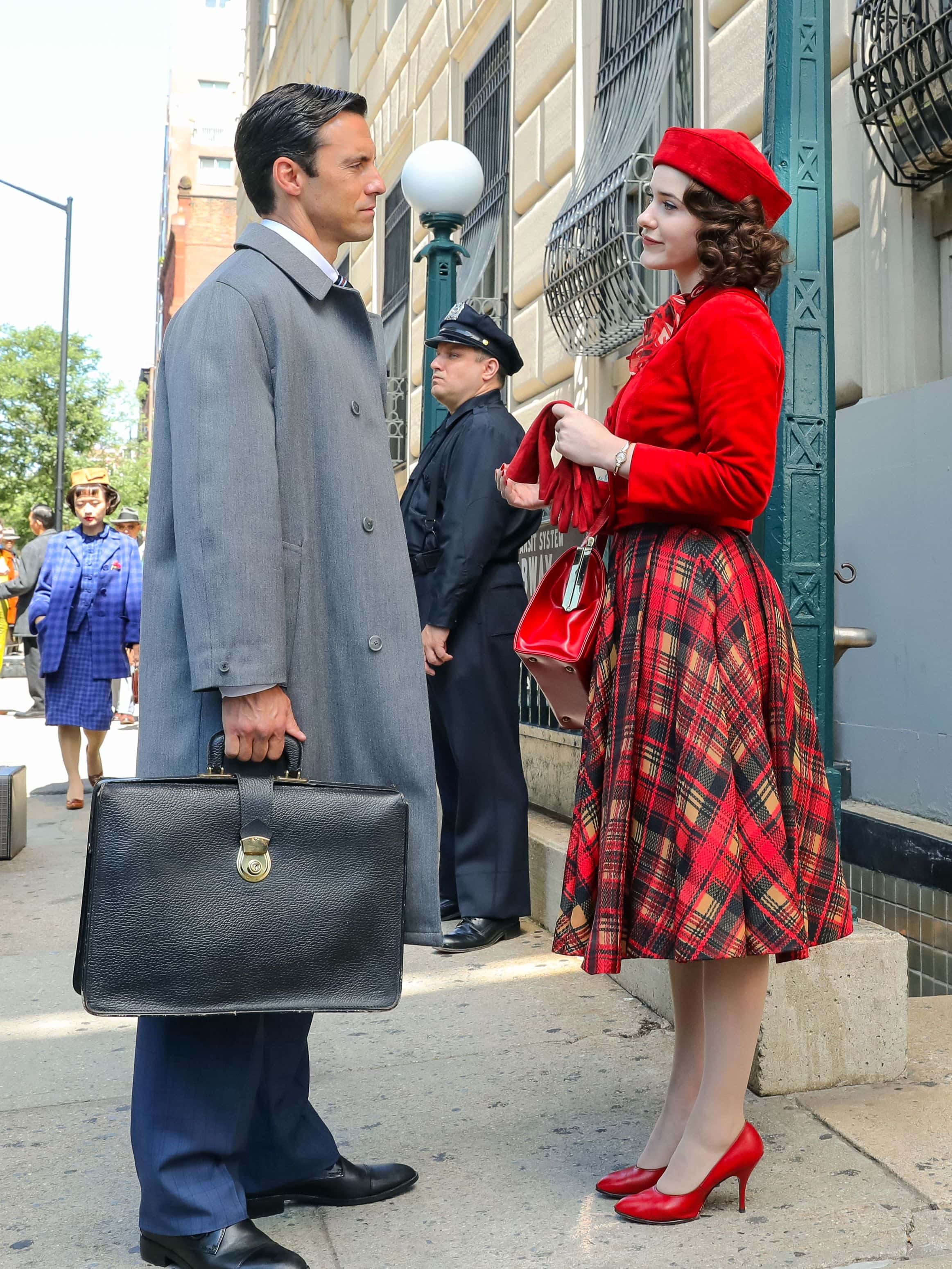 Rachel Brosnahan and Luke Kirby in 'The Marvelous Mrs. Maisel' (Prime Video/YouTube)