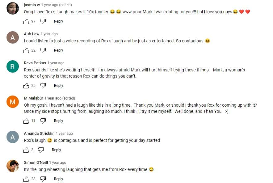 Comments left on Broom Challenge (LadBoy/YouTube)