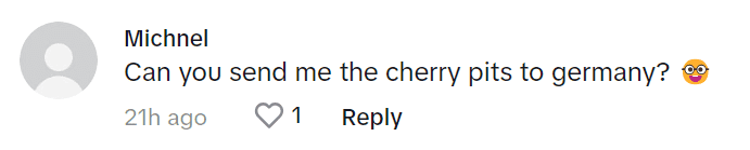  Olivia Dunne TikTok comments section (livvy/ TikTok)