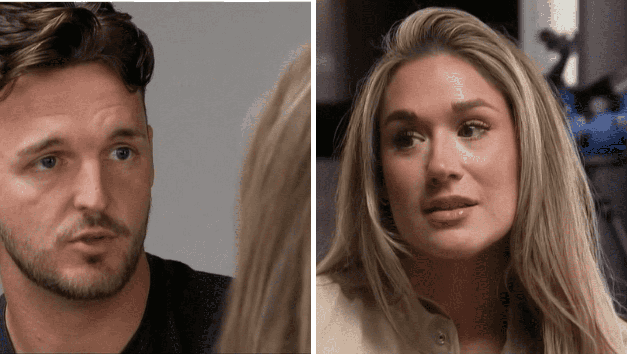 Logan Palmer and Rachel Recchia in 'The Bachelorette' 2022 (ABC)