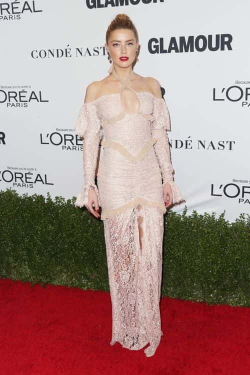 Actress Amber Heard attends Glamour Women Of The Year 2016 at NeueHouse Hollywood on November 14, 2016 in Los Angeles, California. (Photo by Frederick M. Brown/Getty Images)