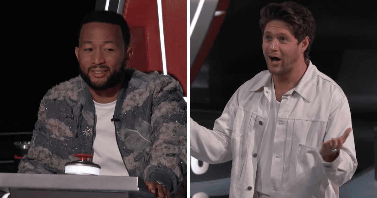 'The Voice' Season 24 judges Niall Horan and John Legend fight for stealing Mara Justine (NBC)