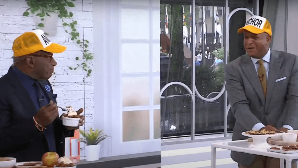 Craig Melvin couldn't stop giggling during food segment as Al Roker gave him a serious look on his antics (@today/YouTube)