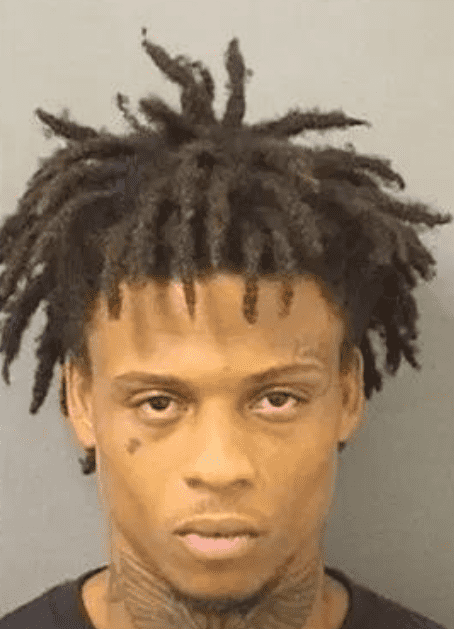 Keyshawn Nicholson is charged with battery and false imprisonment. (Palm Beach Sheriff's Office)