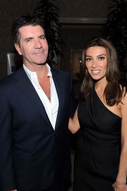 Television personality Simon Cowell and his fiancee Mezhgan Hussainy attend the BritWeek UKTI Business Innovation Awards where he received a special recognition award for his contributions to television and entertainment in the U.K. and U.S at the Four Seasons Hotel on May 4, 2010 in Beverly Hills, California.