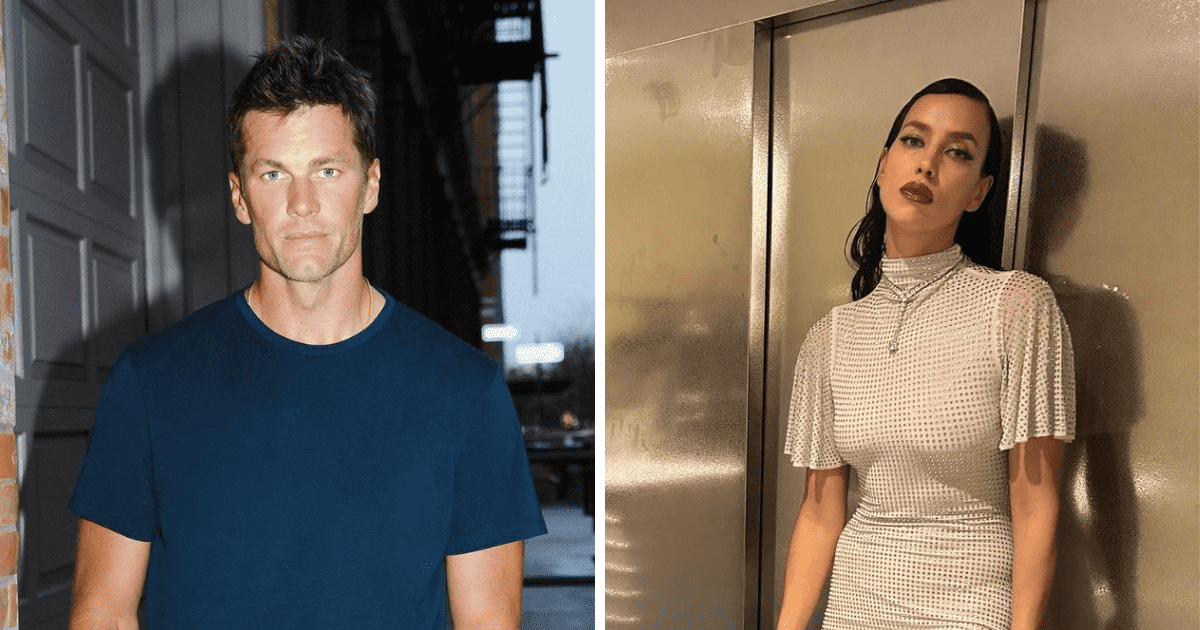 Tom Brady apparently isn't committed to Irina Shayk as he concentrates on co-parenting with his ex&nbsp;Gisele Bündchen (Instagram/tombrady/irinashayk)