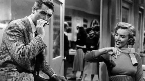 Cary Grant (Dr. Barnaby Fulton) and Marilyn Monroe (Lois Laurel) in 'Monkey Business' (20th Century Fox)