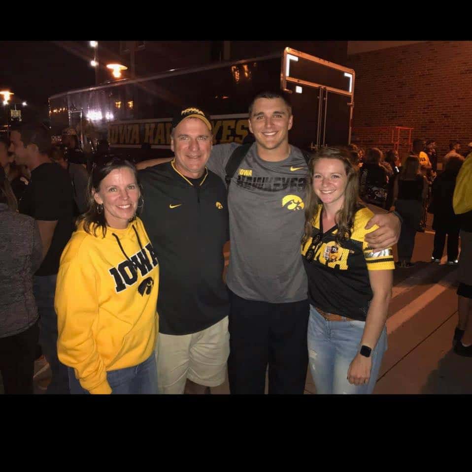 Cody Ince with his family (Cody Ince/Facebook)