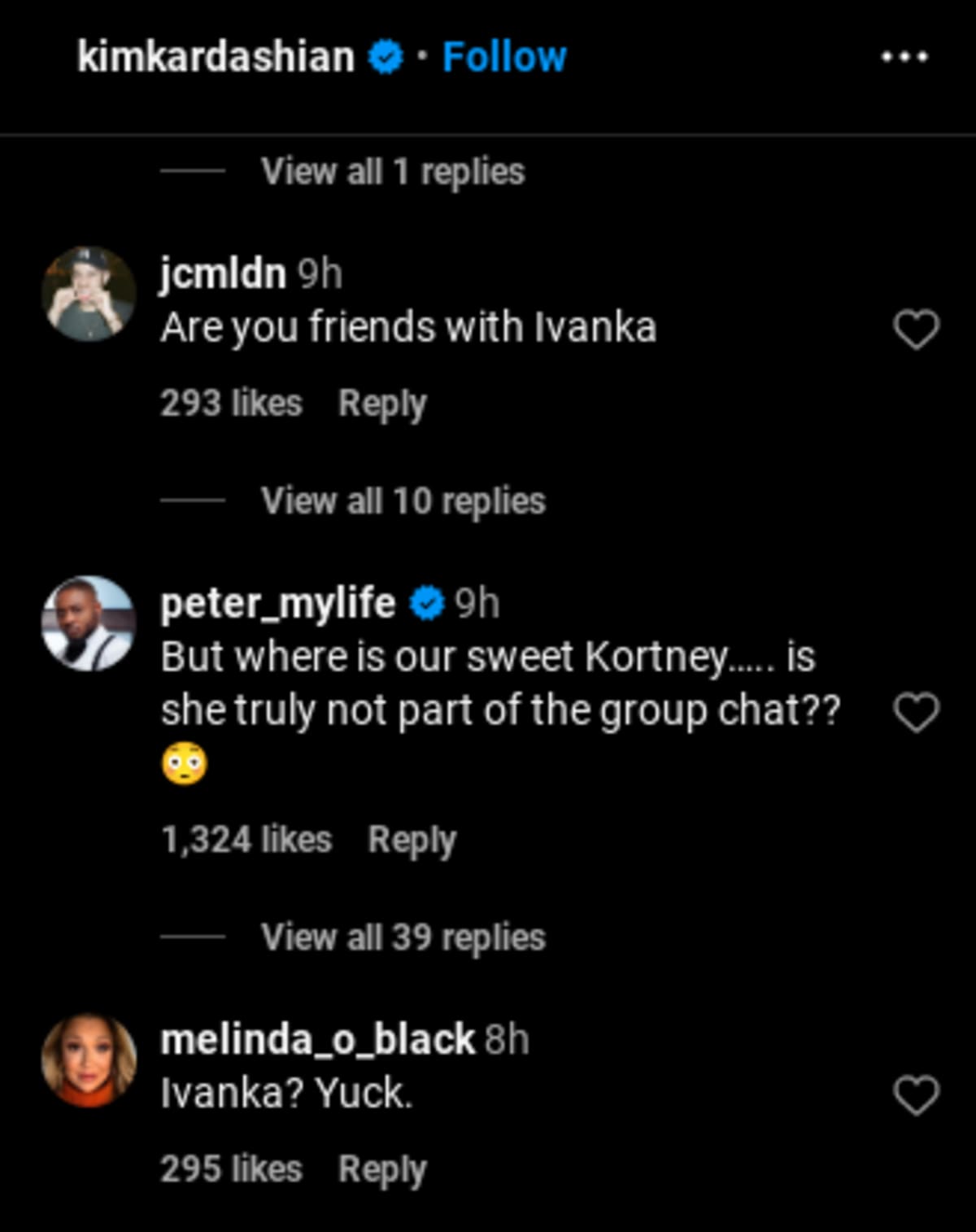 Netizens shocked took to their instagram to see Ivanka Trump attend Kim Kardashian's 43rd birthday party (Instagram/ Kim Kardashian)