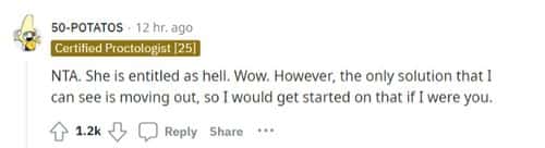 Reddit comment (Reddit)