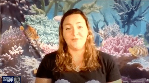 Elaina Thomas said she noticed the diver was in distress and jumped into action (Fox 11 video screengrab)