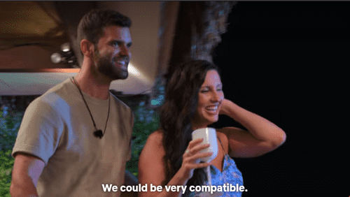 Nick matches with LC upon returning to 'Perfect Match'  (Netflix)