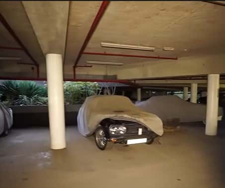 Secret Underground Facility Hiding Cars Worth Millions Discovered by two YouTubers. (Photo via Lost Adventures/Youtube)